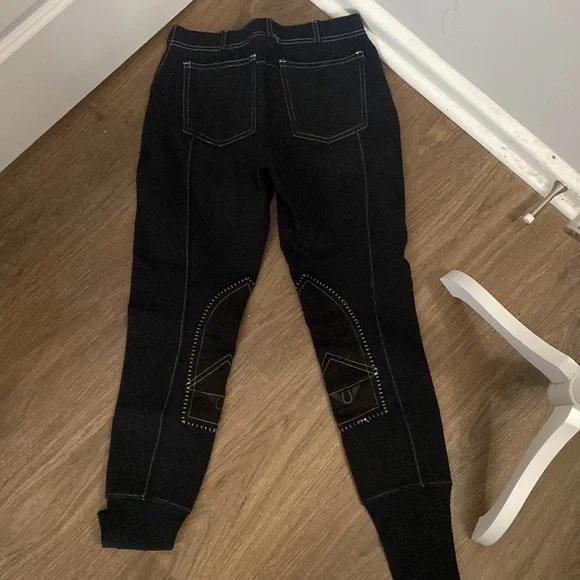 Newbury Horseback Riding Breeches Black - Picture 3 of 9